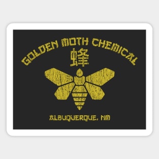 Golden Moth Chemical 2010 Magnet